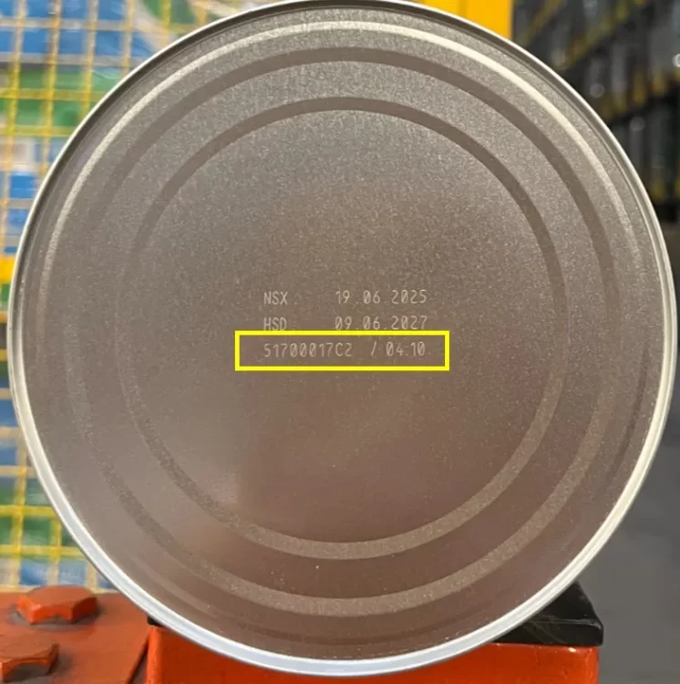 Kiểm tra mã lô thay vì hoang mang