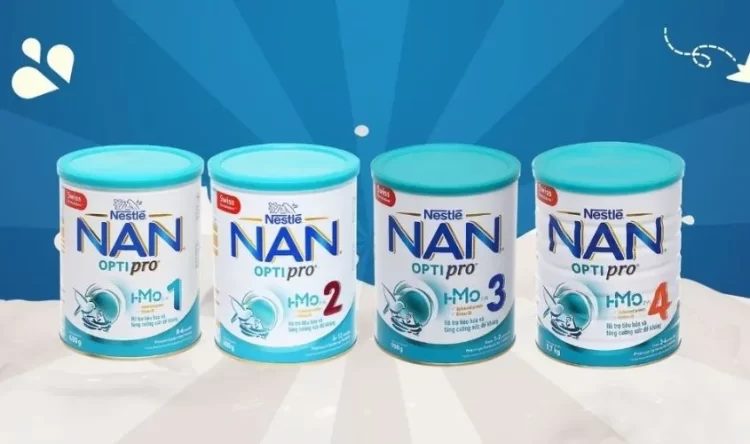 Thành phần dinh dưỡng nổi bật trong sữa NAN cho trẻ sơ sinh 