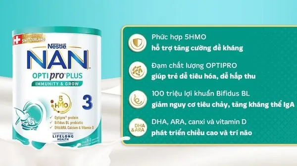 So sánh sữa NAN và Colosbaby toàn diện: Lựa chọn nào tốt cho hành trình dài hạn? 1 Sữa NAN – Nguồn đạm và cấu trúc protein
