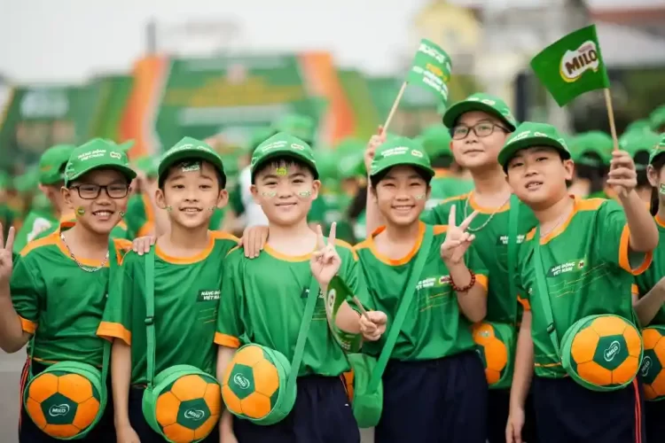 Nestlé Việt Nam và hành trình 30 năm tiếp sức cho phong trào thể thao học đường