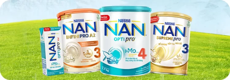 Sữa NAN – Thương hiệu chiến lược của Nestlé trong phân khúc dinh dưỡng trẻ nhỏ