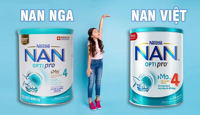 Review sữa NAN cho trẻ 6-12 tháng: Khác biệt giữa NAN Nga, Việt và Thụy Sĩ mẹ cần biết